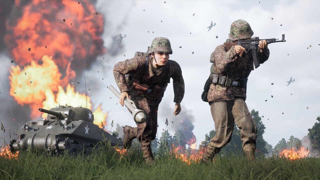 Squad 44 - Panzerfaust Tank Destroyer in Veghel - 4K