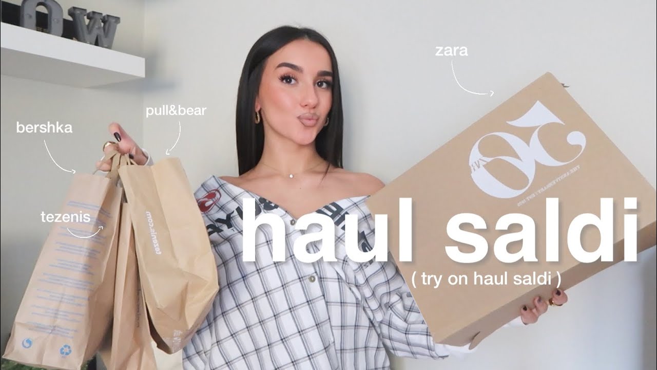 HAUL SALDI 2026 | zara, bershka, pull&bear, tezenis, primark, ecc