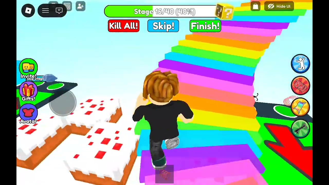 today we're going to finish this obby for jumping