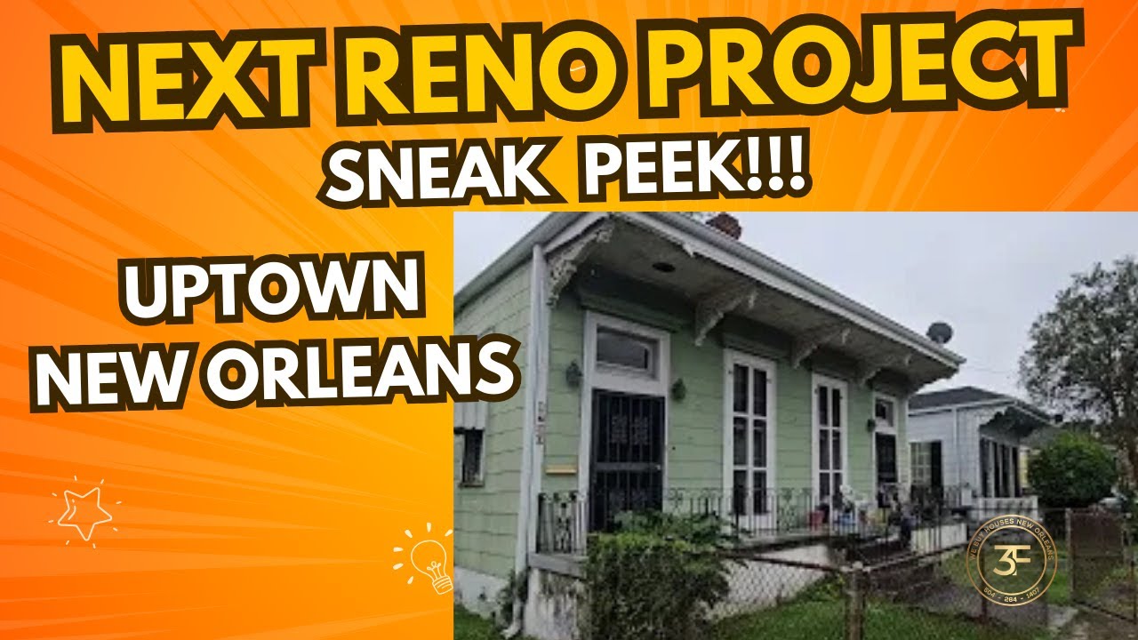 Sneak Peek: Gut-Job Renovation in Uptown New Orleans!