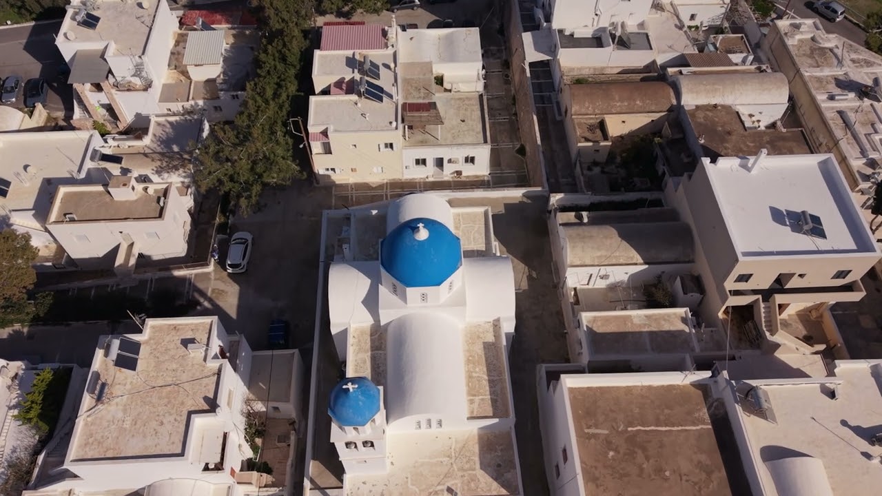 Ο Βουρβούλος από Ψηλά | Vourvoulos from Above: Hidden Santorini 🚁