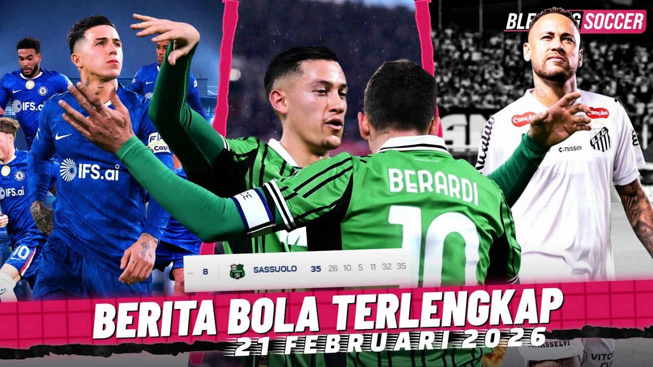 Jay Idzes BAWA Sassuolo CleanSheet & di Pos 8 👊 Neymar MAU Pensiun? 😱 Chelsea AKHIRNYA Punya Sponsor