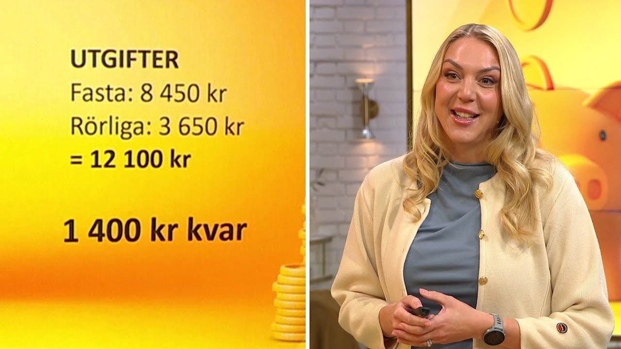 Så får du ekonomin att gå runt under studenttiden | Nyhetsmorgon | TV4 & TV4 Play