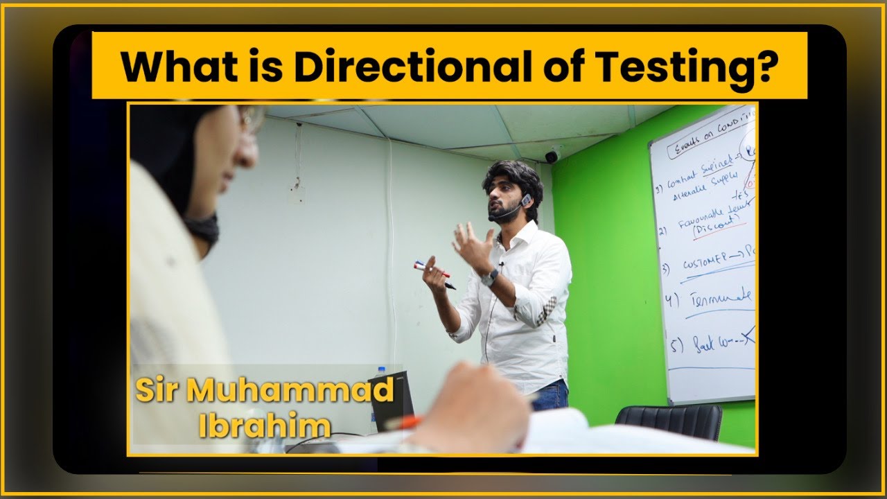 Directional of testing | Audit and Assurance | Sir Ibrahim | Audit by MI | IQSF