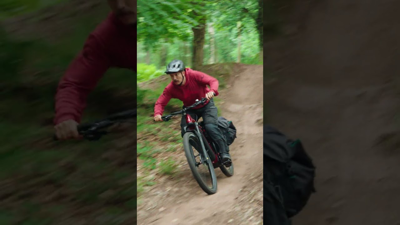 Shopping trip shredding! MERIDA eONE-FORTY EQ #merida #ebike #mtb