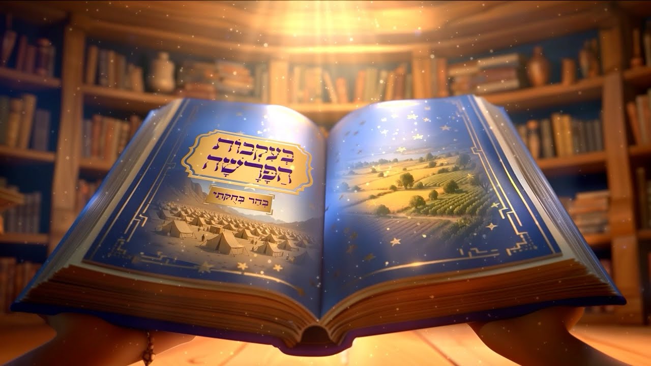 בעקבות הפרשה - פרשיות בהר בחוקותי | סיפור פרשת השבוע בהמחשת AI מיוחדת