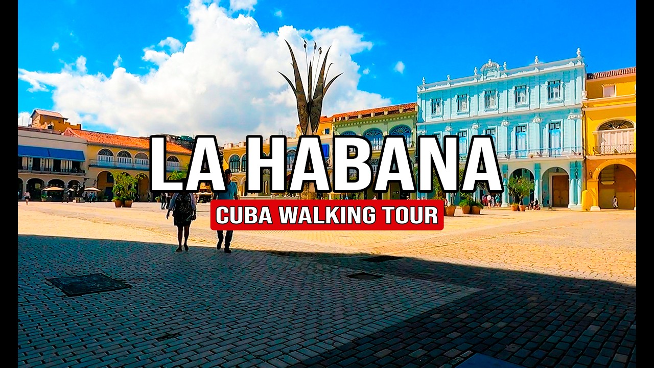 Recorrido Calle Obispo → Plaza Vieja | La Habana Vieja 🇨🇺 | Cuba Walking Tour