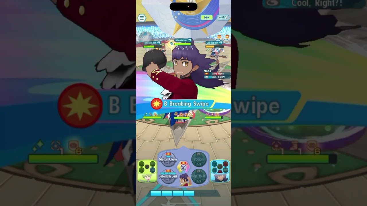 [12.5kCS]Drake gets slap left and right by Stonk Animation- Part 2 #pokemonmasters #Week153#Leon.Alt