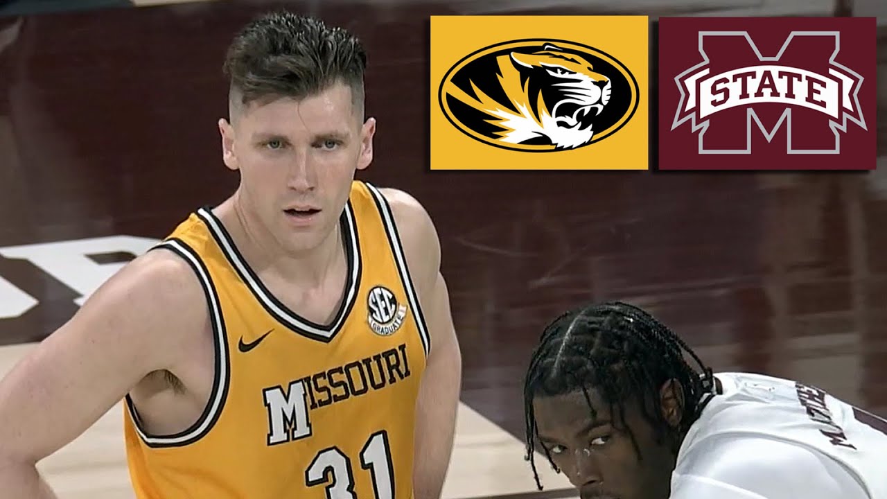 Missouri vs Mississippi State Men's College Basketball Highlights Full Game, Feb 1 2025