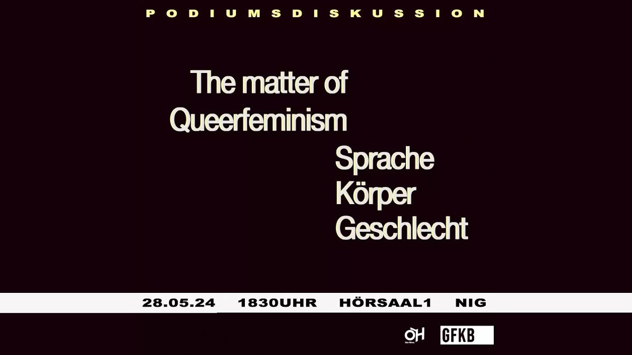 The Matter of Queerfeminism - Sprache, Körper, Geschlecht