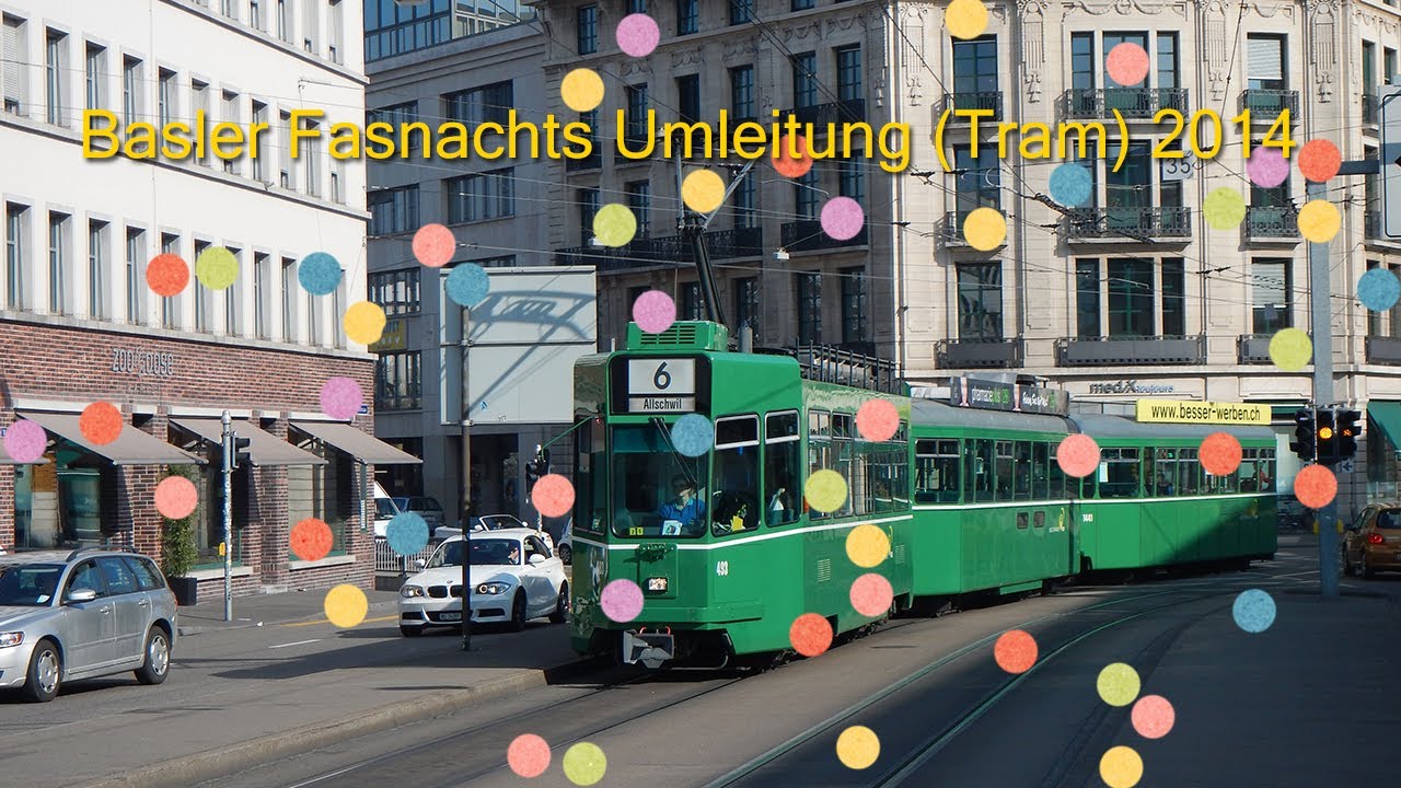 Basler Fasnachts Umleitung (Tram) 2014 [Full ᴴᴰ]