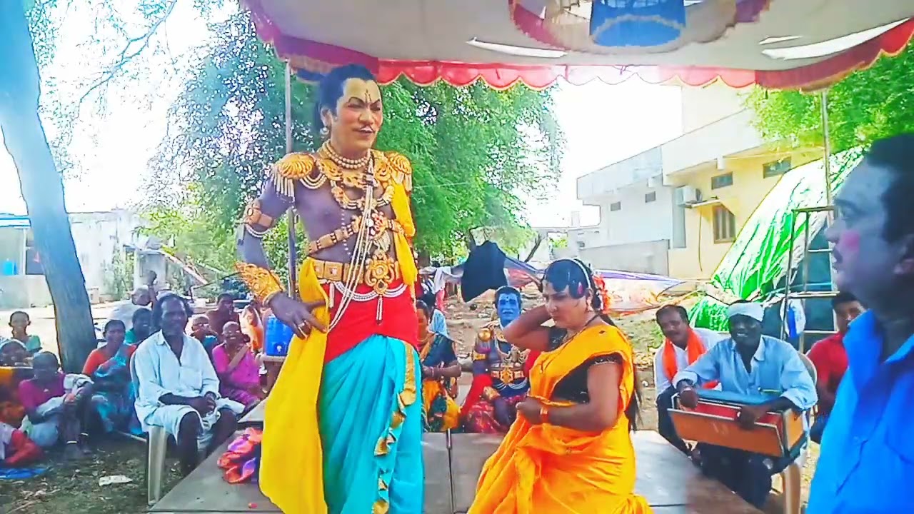 #కర్ణవధ చిందు యక్షగానం-11 GADDAM SANJEEV  7893297641