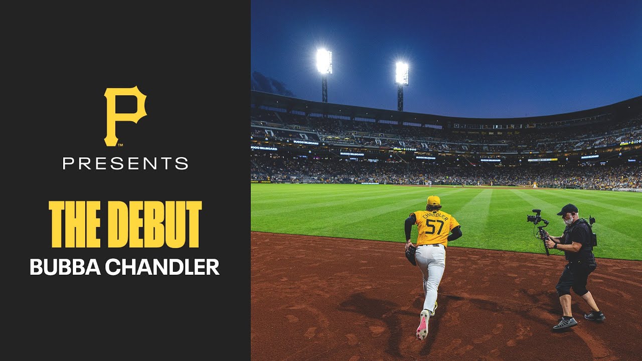 EXCLUSIVE: Behind-the-Scenes of Bubba Chandler's MLB Debut | Pittsburgh Pirates
