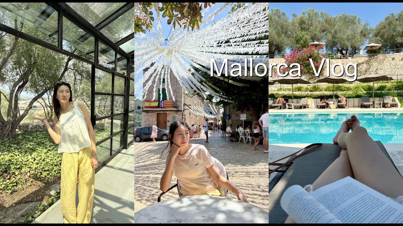 Mallorca Vlog｜Vacation ≠ Travel｜马略卡岛躺平·慢生活🏖️