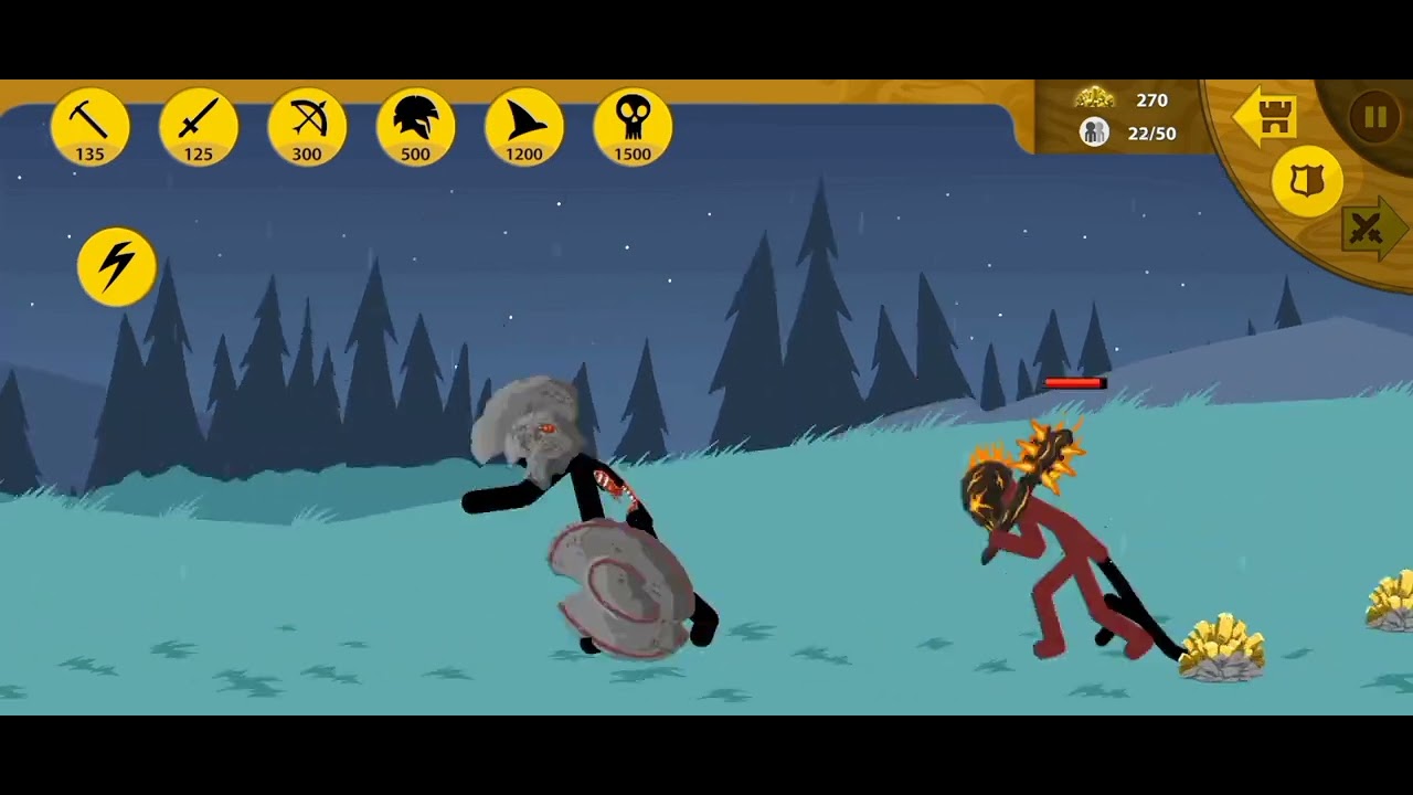 Stick War:Legacy#3.4: chơi những màn chưa thắng p2 527-528-529-531-537-538-539-540 insane trả nợ