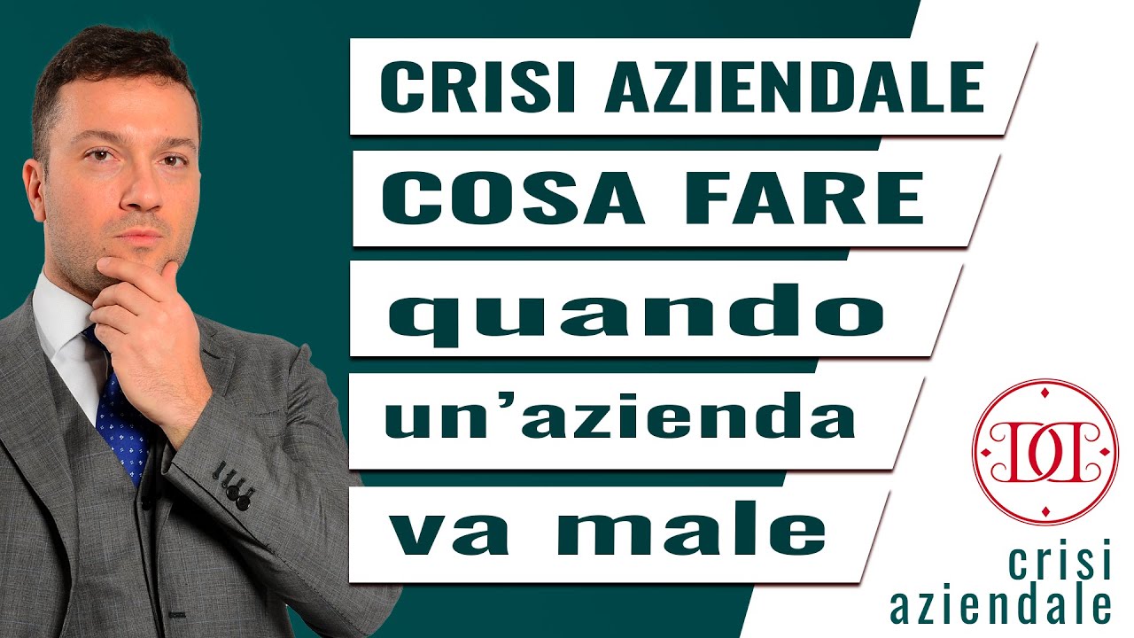 Crisi aziendale: cosa fare quando un'azienda va male