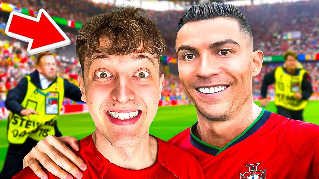 ICH TREFFE RONALDO! 😱