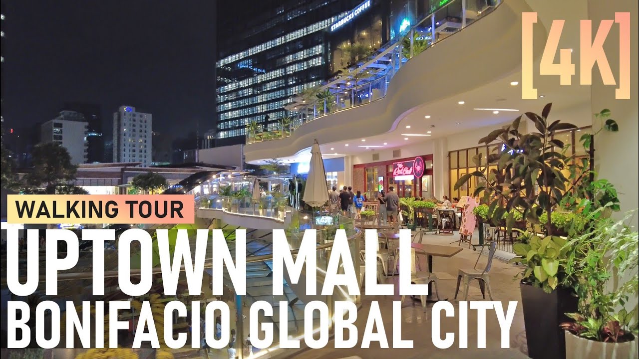 Uptown Mall BGC | Weekend Night Walk Tour 2024