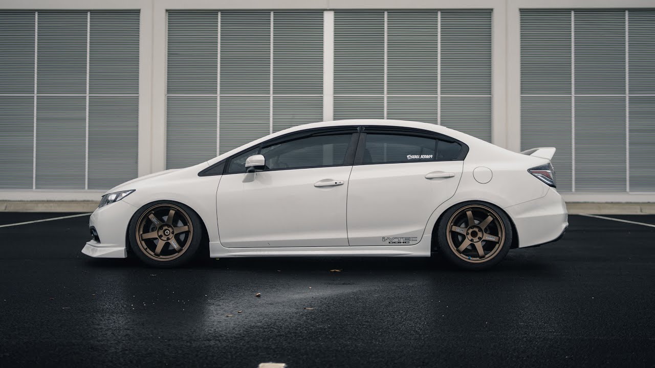 Bagged 2014 Civic SI Walk Around (Yo Girls Favorite Civic)