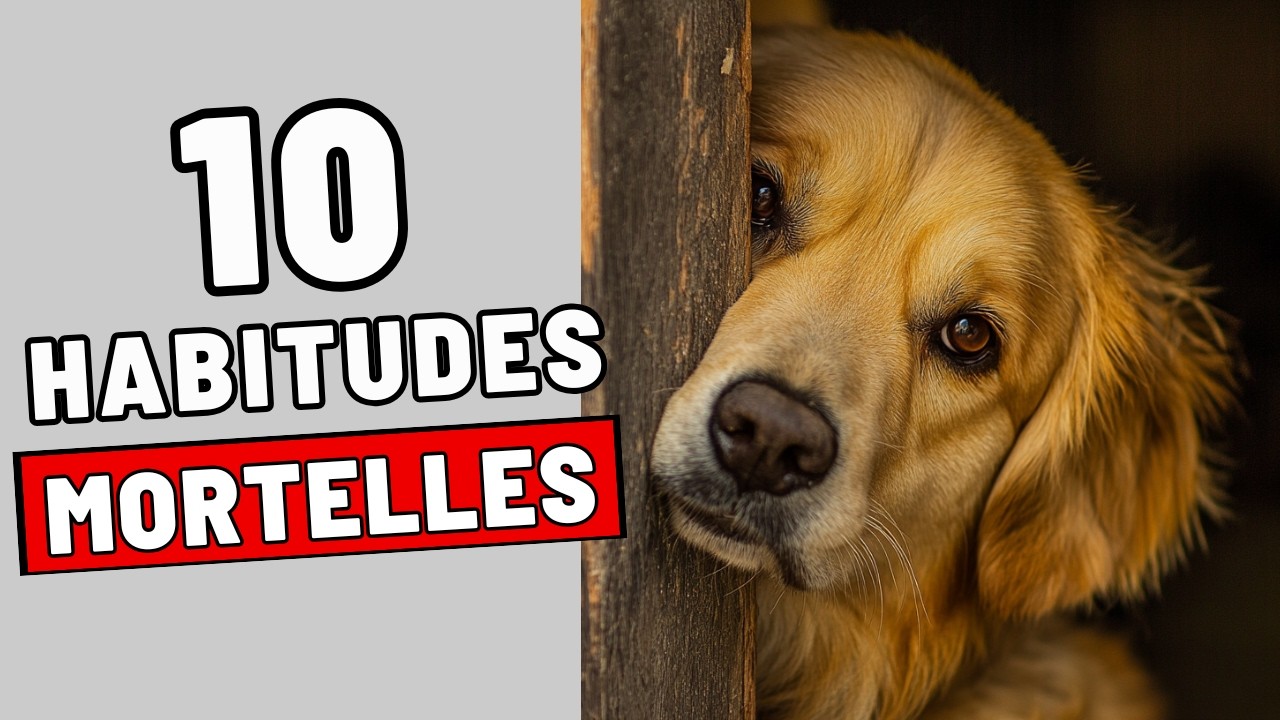 10 habitudes qui détruisent lentement la santé de votre chien