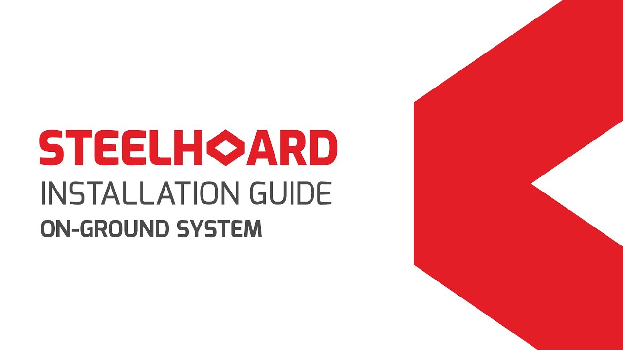 Steelhoard Onground Installation Guide