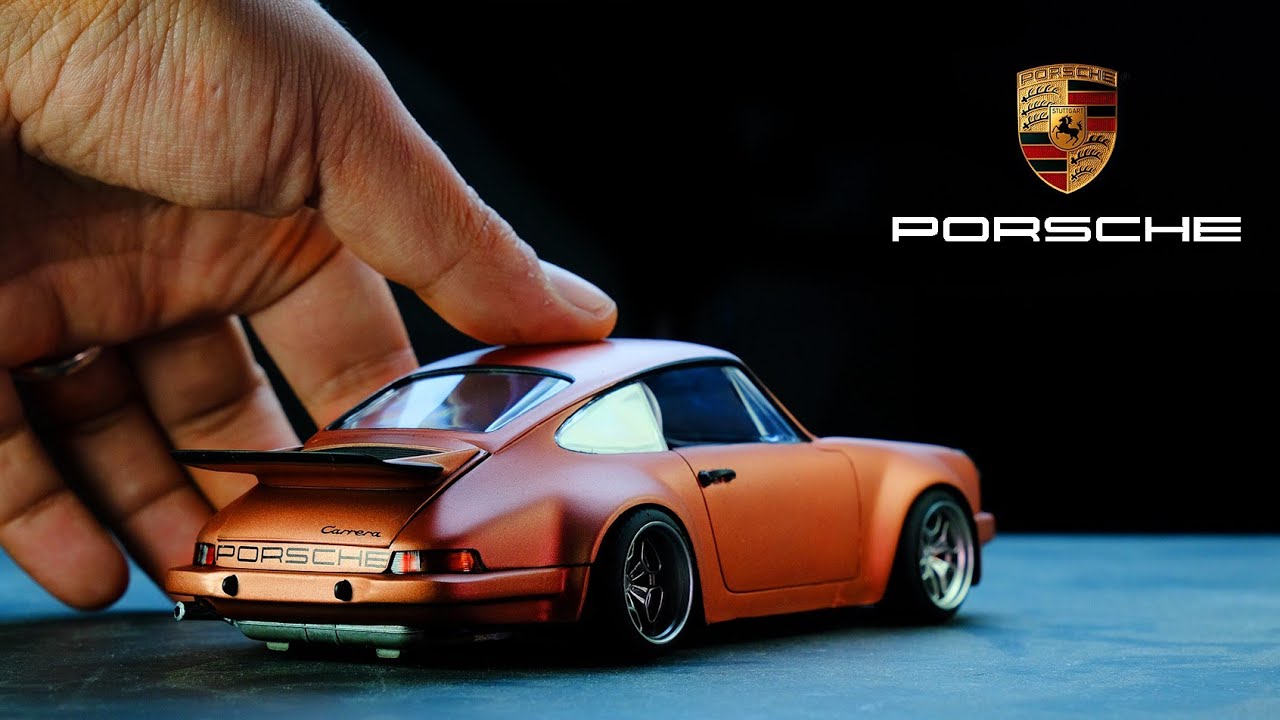 Porsche 911 Carrera RS 3.0 (Custom) Revell 1/25 Scale FULL BUILD - Step by Step - ASMR