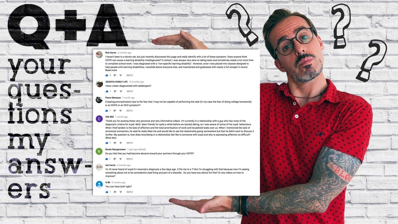 Question and Answer - Obsessive Compulsive Personality Disorder - OCPD explained