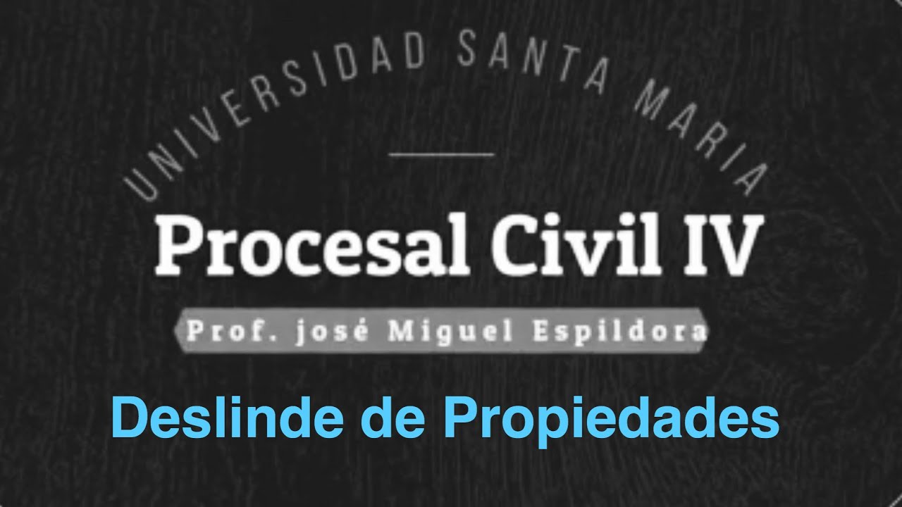 DESLINDE DE PROPIEDADES CONTIGUAS EN VENEZUELA