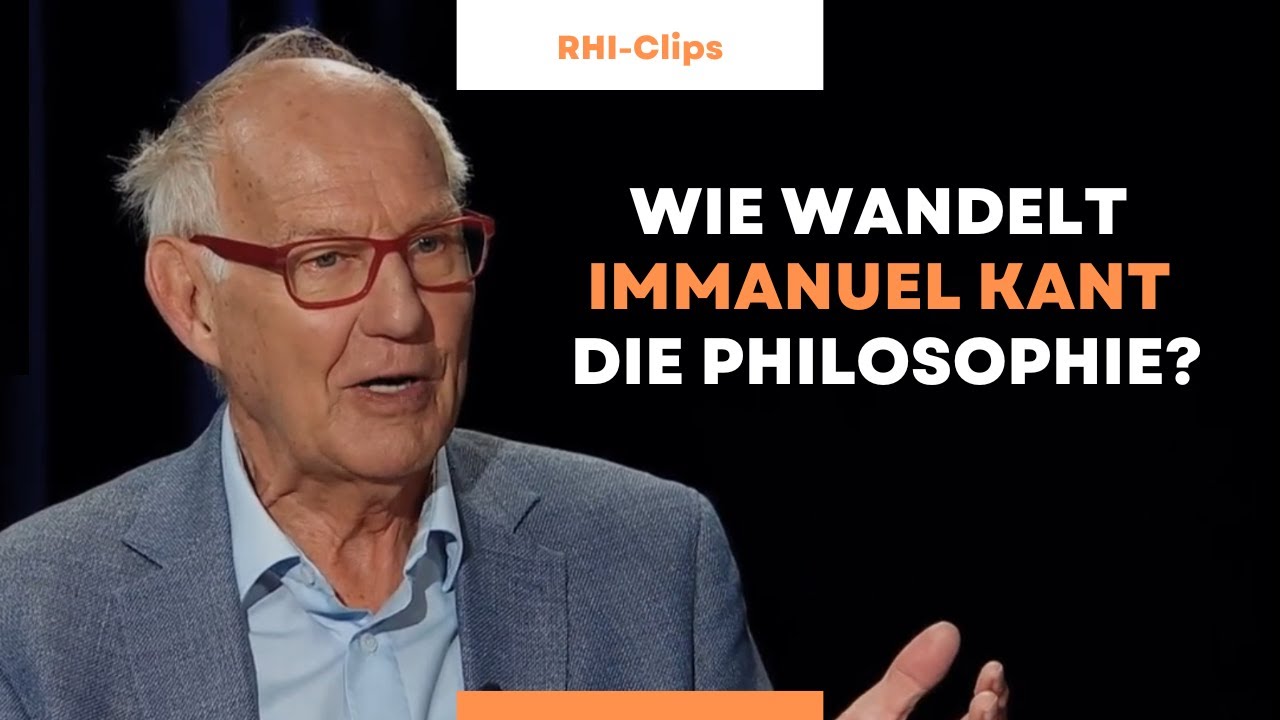 Wie wandelt Immanuel Kant die Philosophie? Prof. Dr. Otfried Höffe