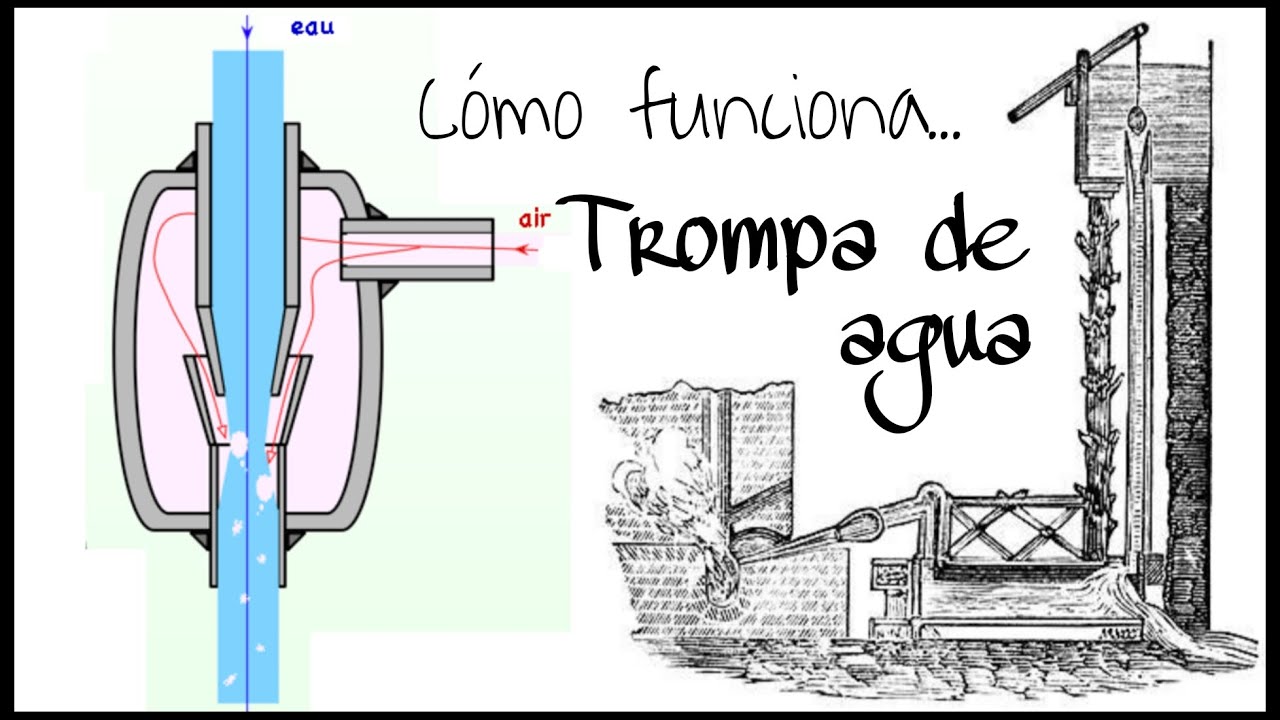 CÓMO FUNCIONA UNA TROMPA DE AGUA