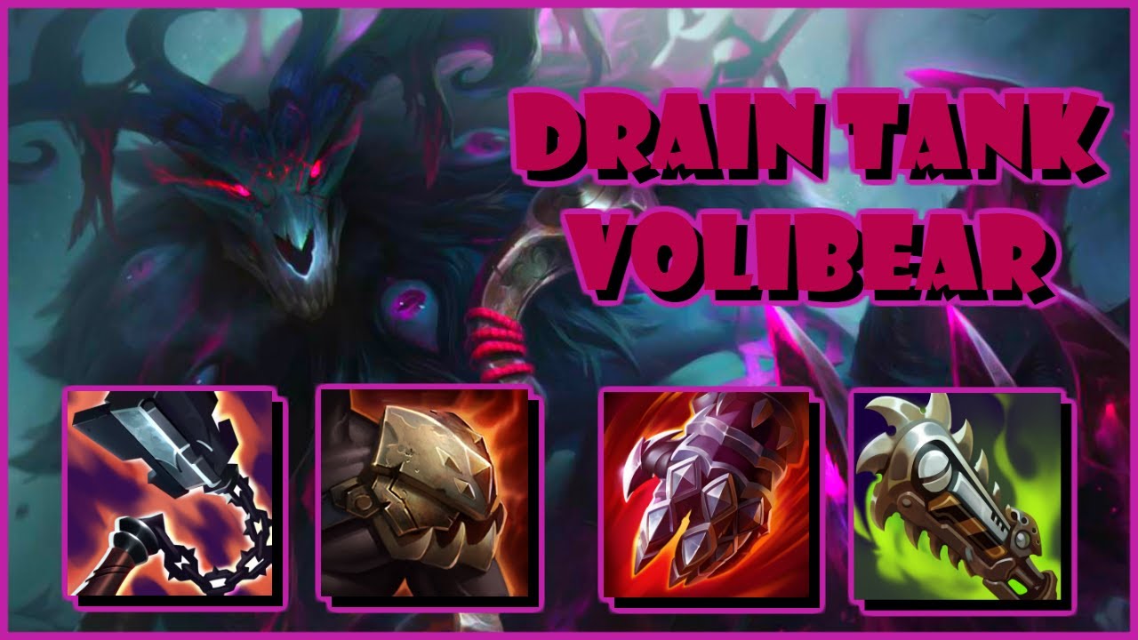 VOLIBEAR JUNGLE SEASON 11 | DRAIN TANK VOLIBEAR | GOREDRINKER | PATCH 10.23