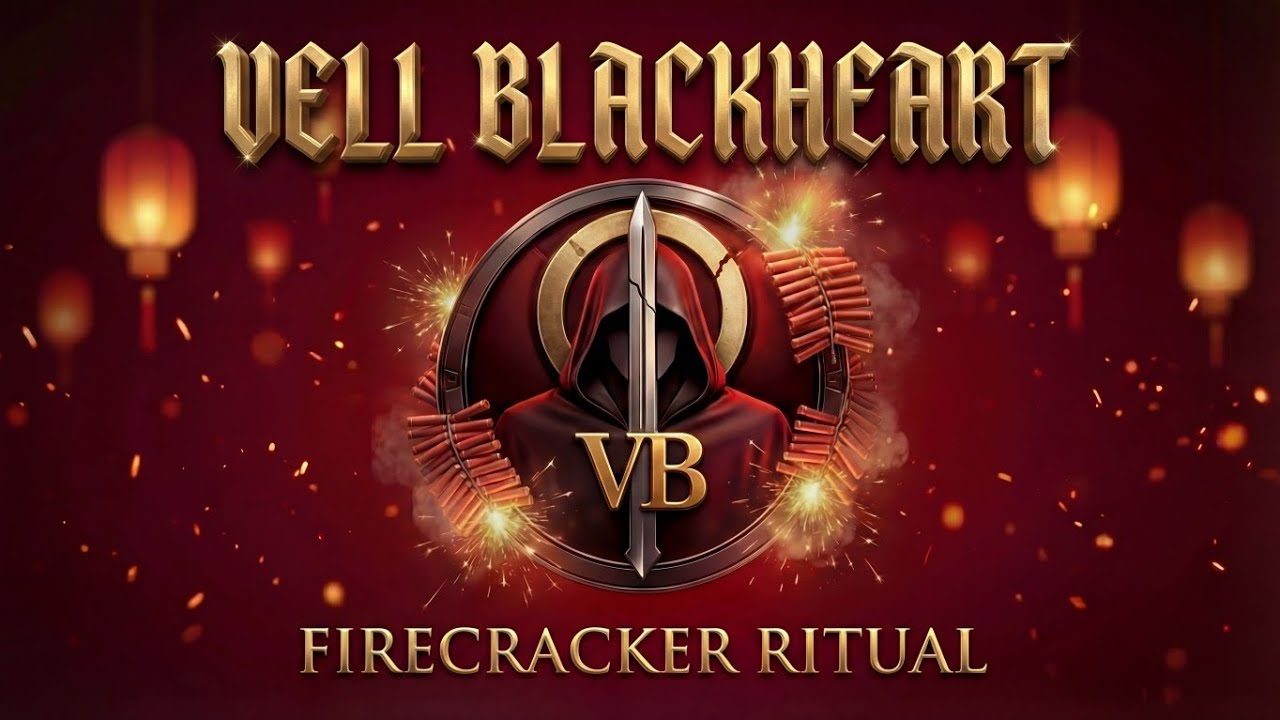 VELL BLACKHEART – Firecracker Ritual (Instrumental) [Official Visualizer]