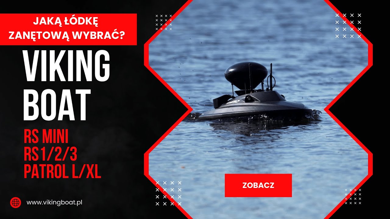 Łódki zanętowe Viking Boat - RS Mini, RS1, RS2, RS3, Patrol L, Patrol XL