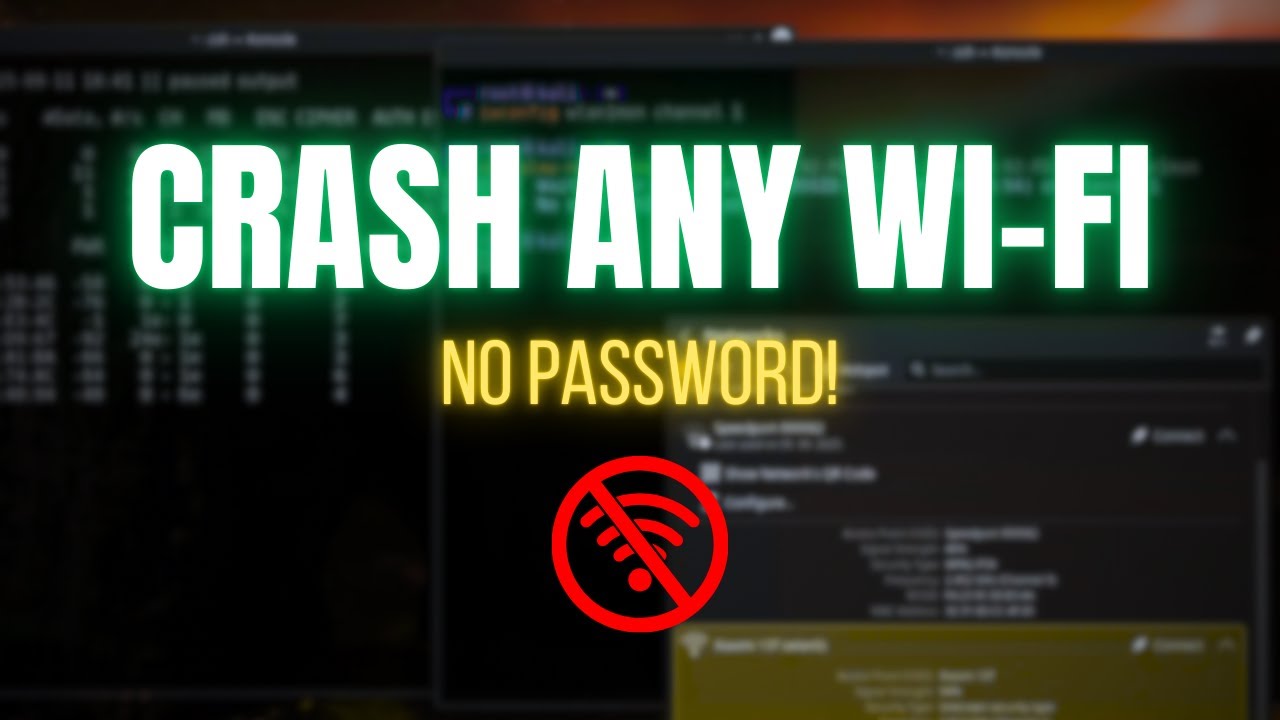 How Hackers Crash ANY Wi-Fi (No Password Needed)