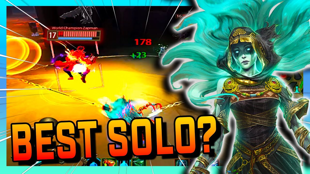 THE BEST SOLO LANER ISN'T EVEN A WARRIOR? - Smite Cliodhna Solo (S9 GM Ranked)