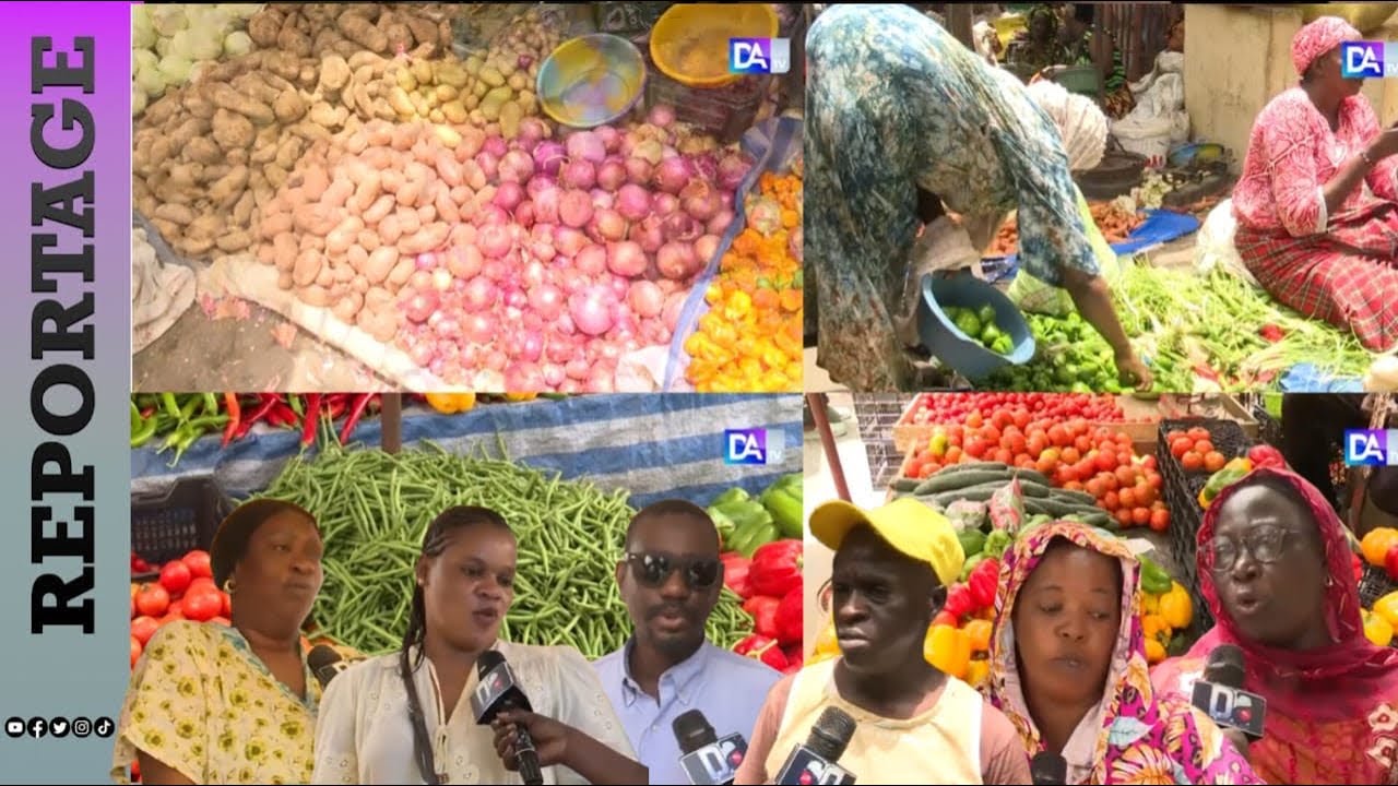 Tabaski 2025: Au marché Castor à quelques jours de la Tabaski l'ambiance est palpable.