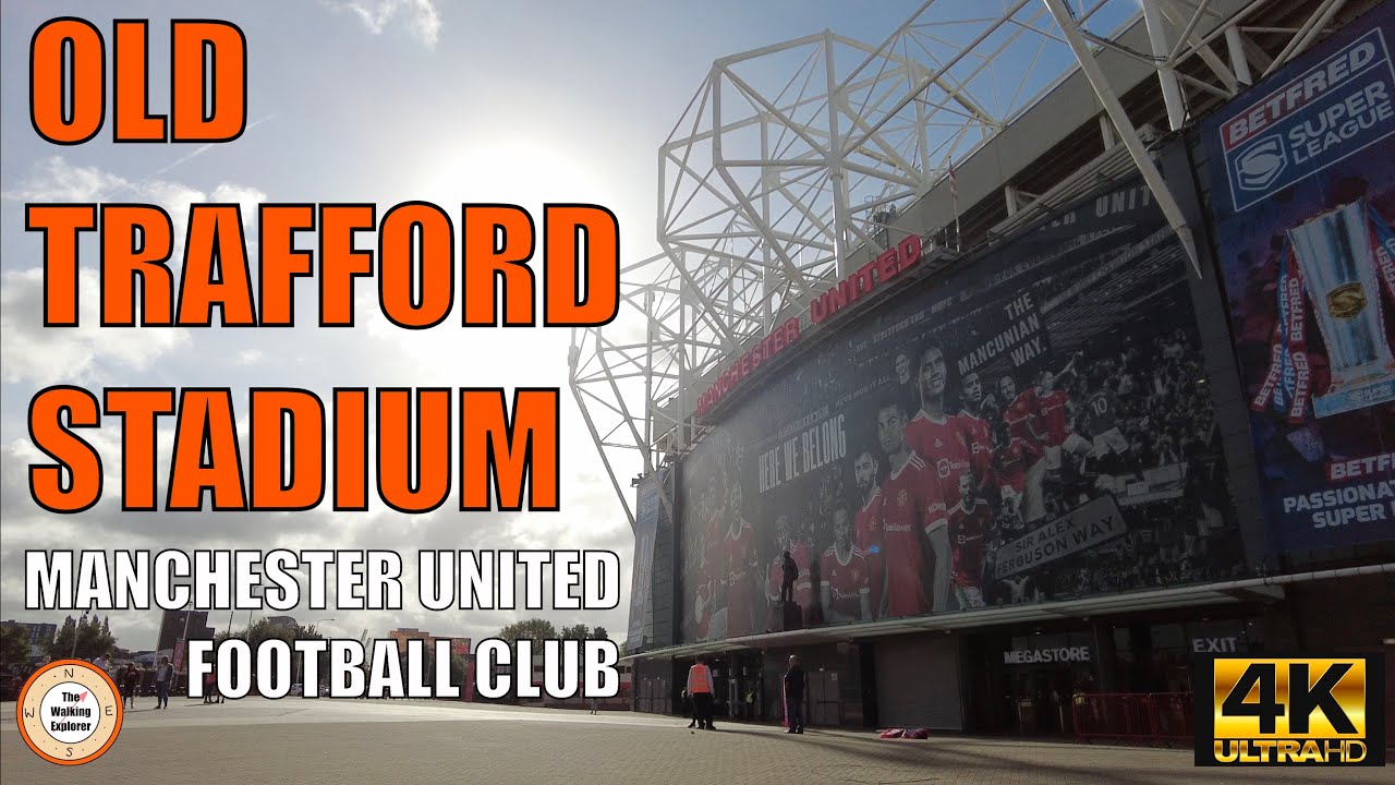 A Walk From Old Trafford Stadium to Salford Quays | ⚽️ Manchester United Football Club #MUFC | 4K60