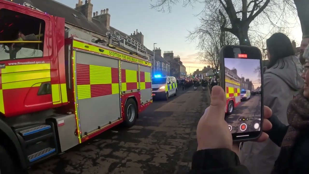 Inverurie Christmas parade 2024