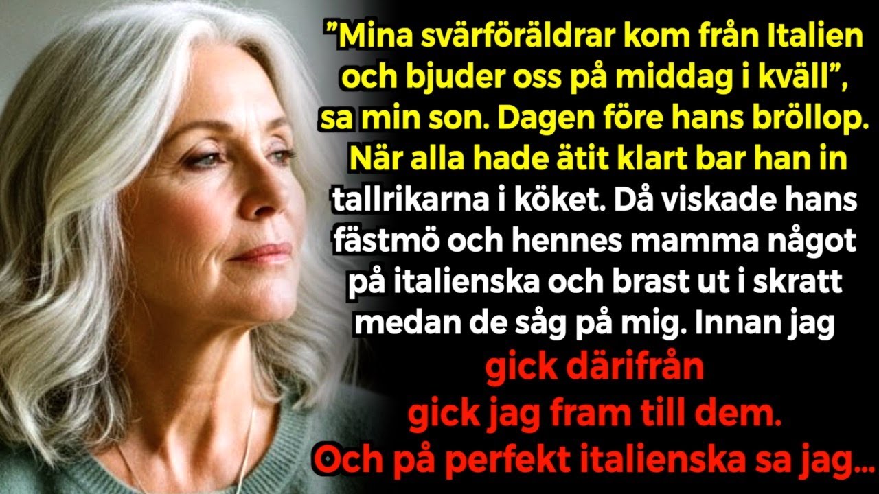 ”Mina svärföräldrar bjuder oss på middag i kväll”, sa min son — dagen innan hans bröllop...
