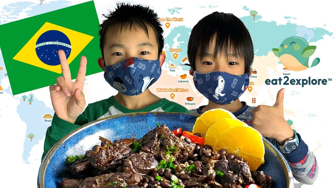 Eat2Explore Unboxing , Demo, and Review | Kids Cooking Brazilian Food {Quarantine Cooking at Home}