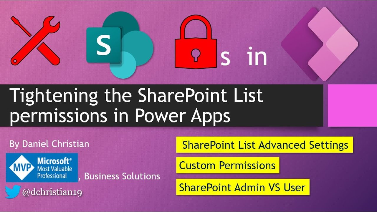 Tightening the SharePoint List permissions for Power Apps