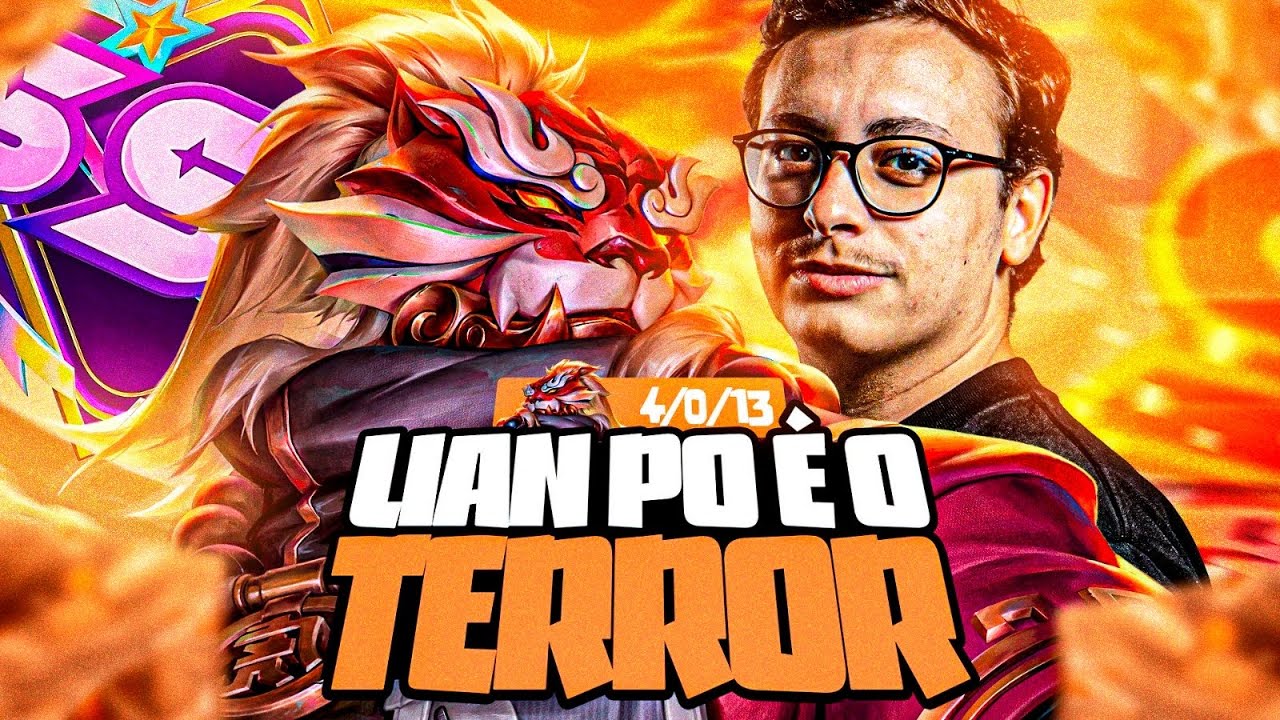 LIAN PO SUPORTE META? O TERROR DAS TEAMFIGHTS - HONOR OF KINGS