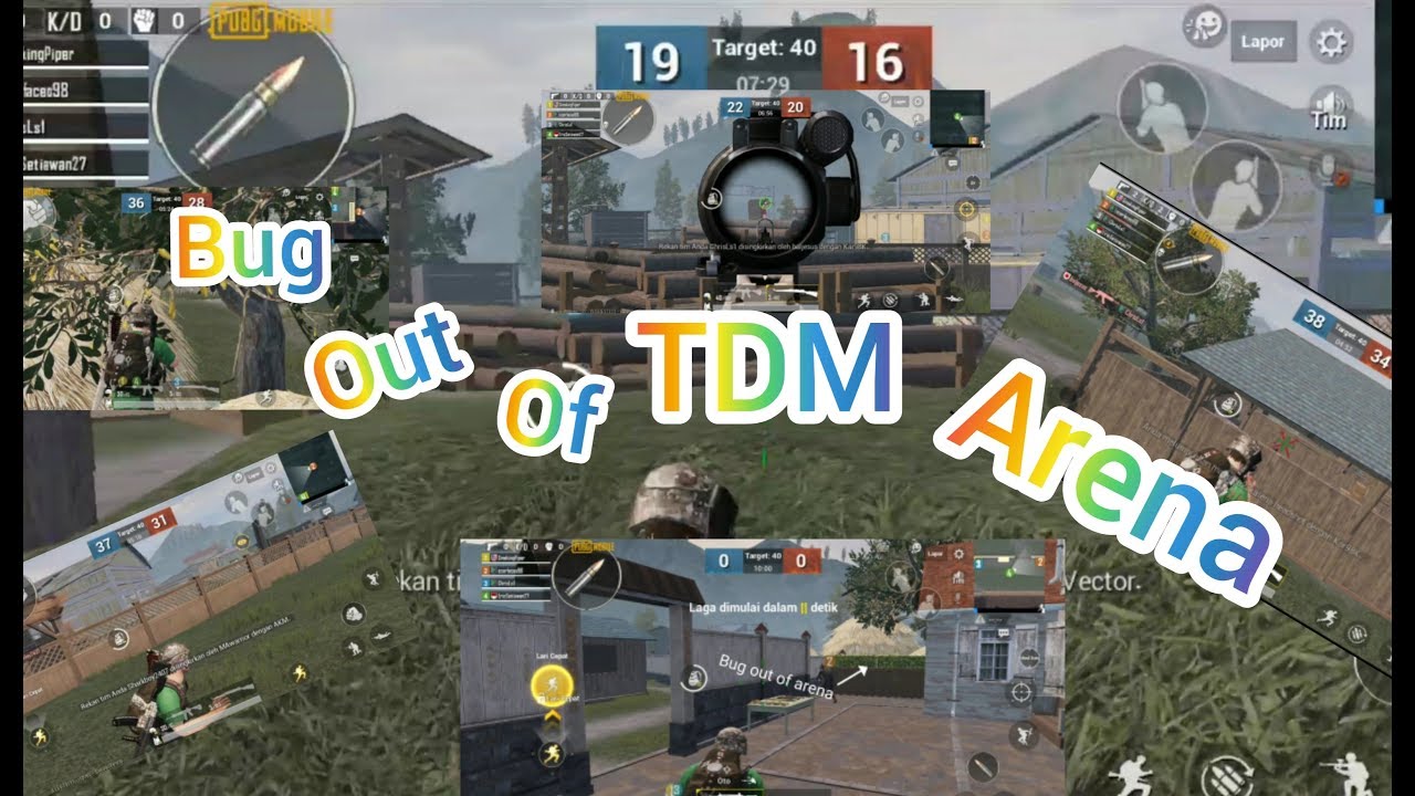Bug in TDM arena - Location bug out of TDM arena