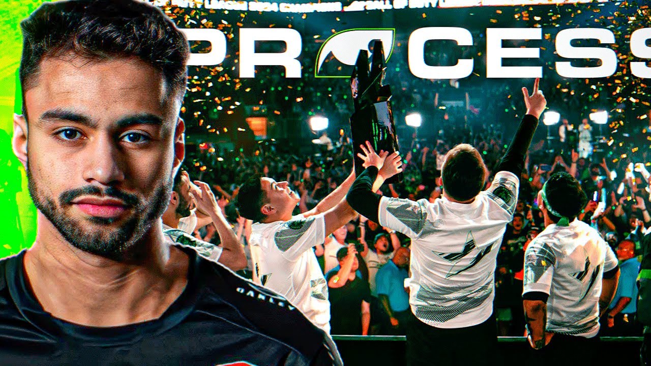 DASHY REACTS TO OPTIC WINNING CALL OF DUTY CHAMPS (THE PROCESS)