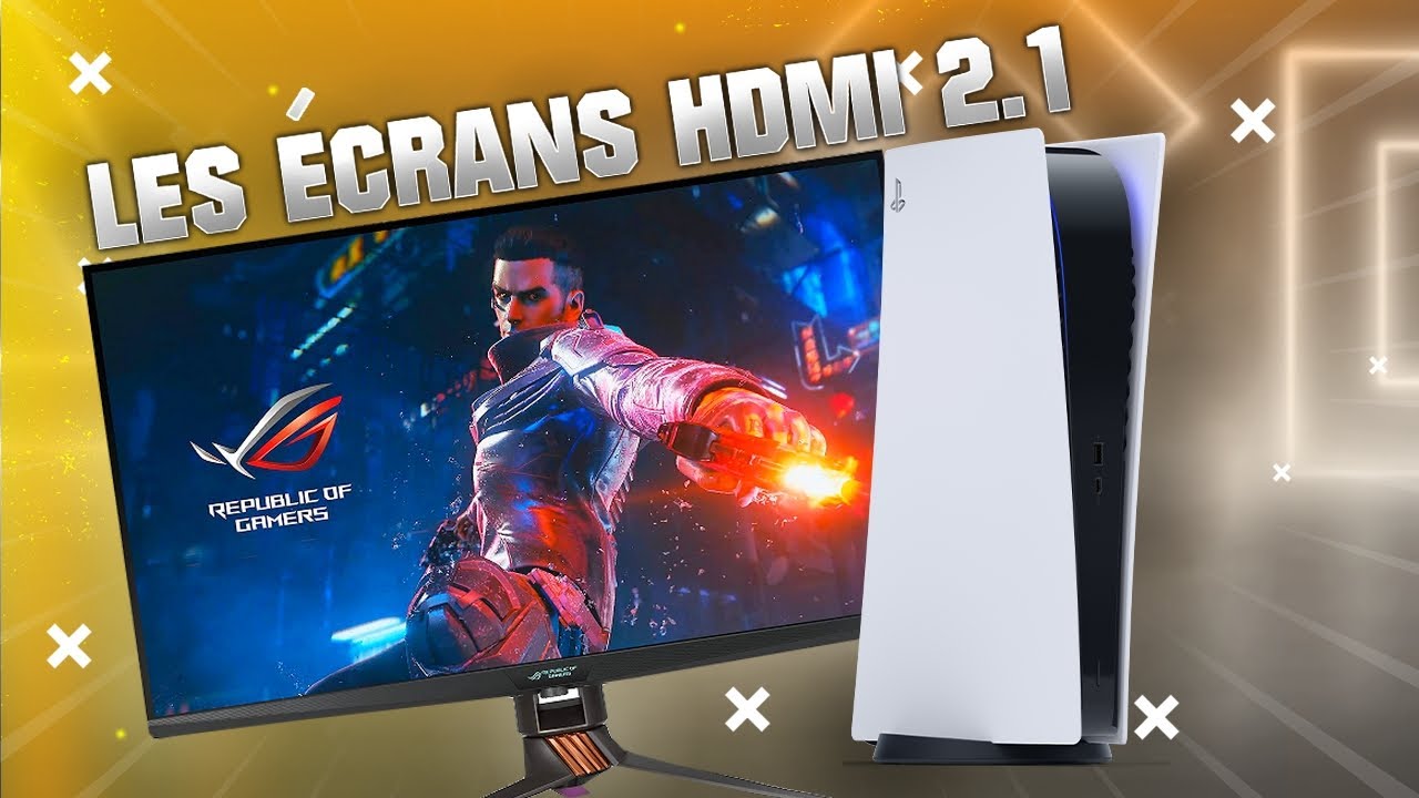 LES ÉCRANS PARFAIT POUR LA PS5 ! Hdmi 2.1 120hz