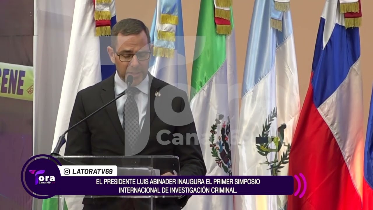 WILLIAM SWANEY INAUGURACIÓN DEL PRIMER SIMPOSIO INTERNACIONAL DE INVESTIGACION CRIMINAL