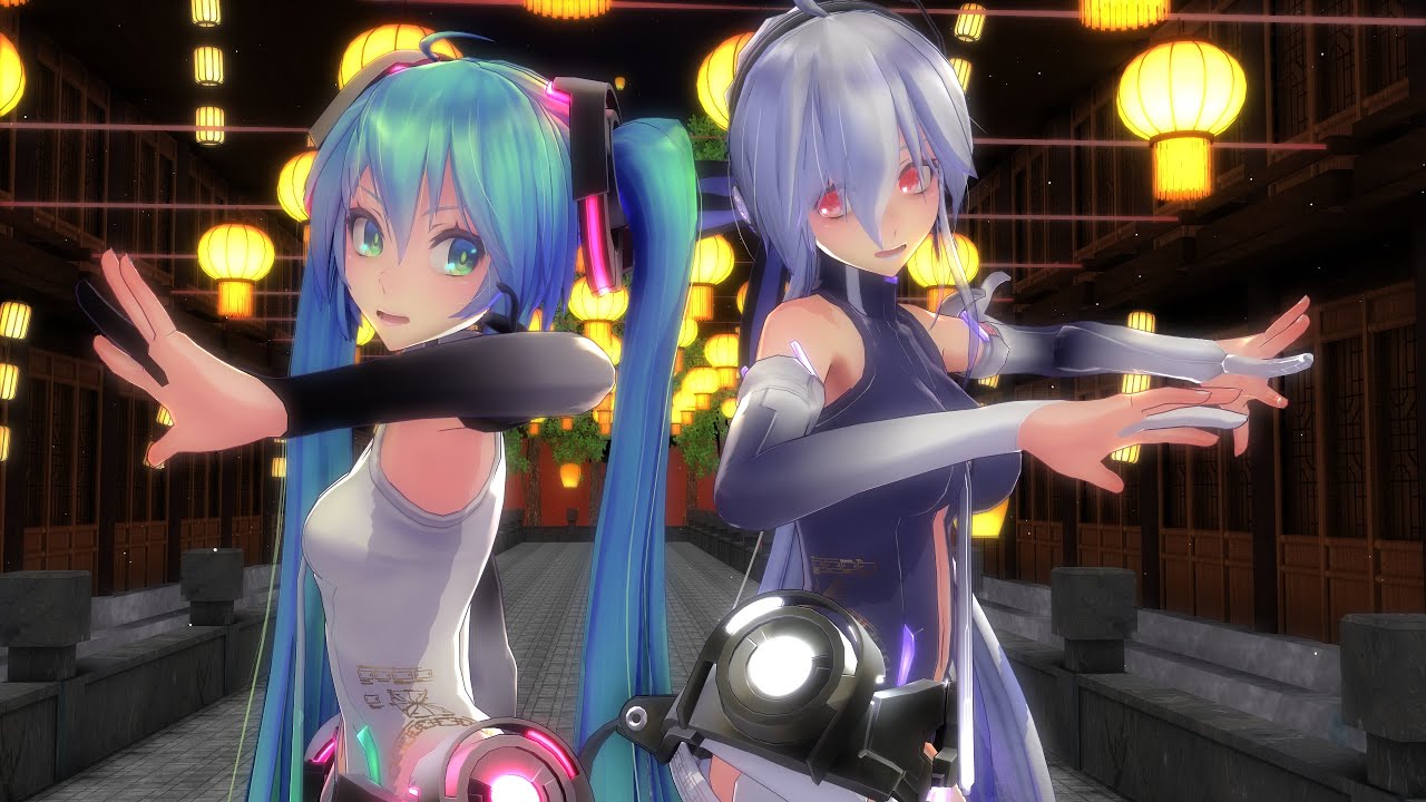 【MMD】紅蓮華　MIKU HAKU/ Gurenge (Vo.yukari)ミク＆ハク 鬼滅の刃OP【Demon Slayer】