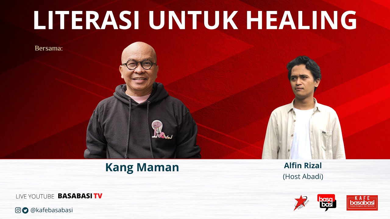 🔴LIVE | Literasi Untuk Healing | Hora - Hore Bareng Kang Maman