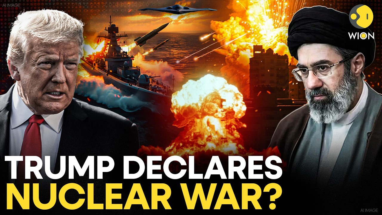 US-Iran War LIVE: Trump Declares Massive NUCLEAR Offensive Against Iran, World Powers On Alert |WION
