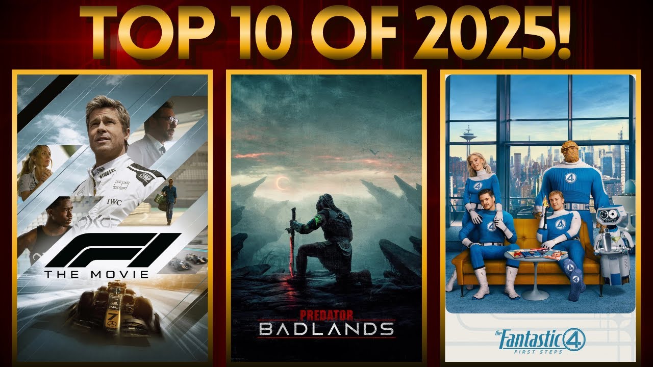 Top Ten Movies of 2025!